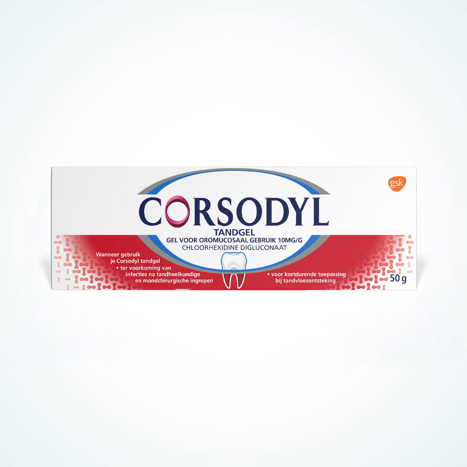 Lastig verdrietig Voel me slecht Corsodyl tandgel 1% tegen tandvleesontsteking | parodontax